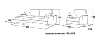 Набор мягкой мебели «Камелот»